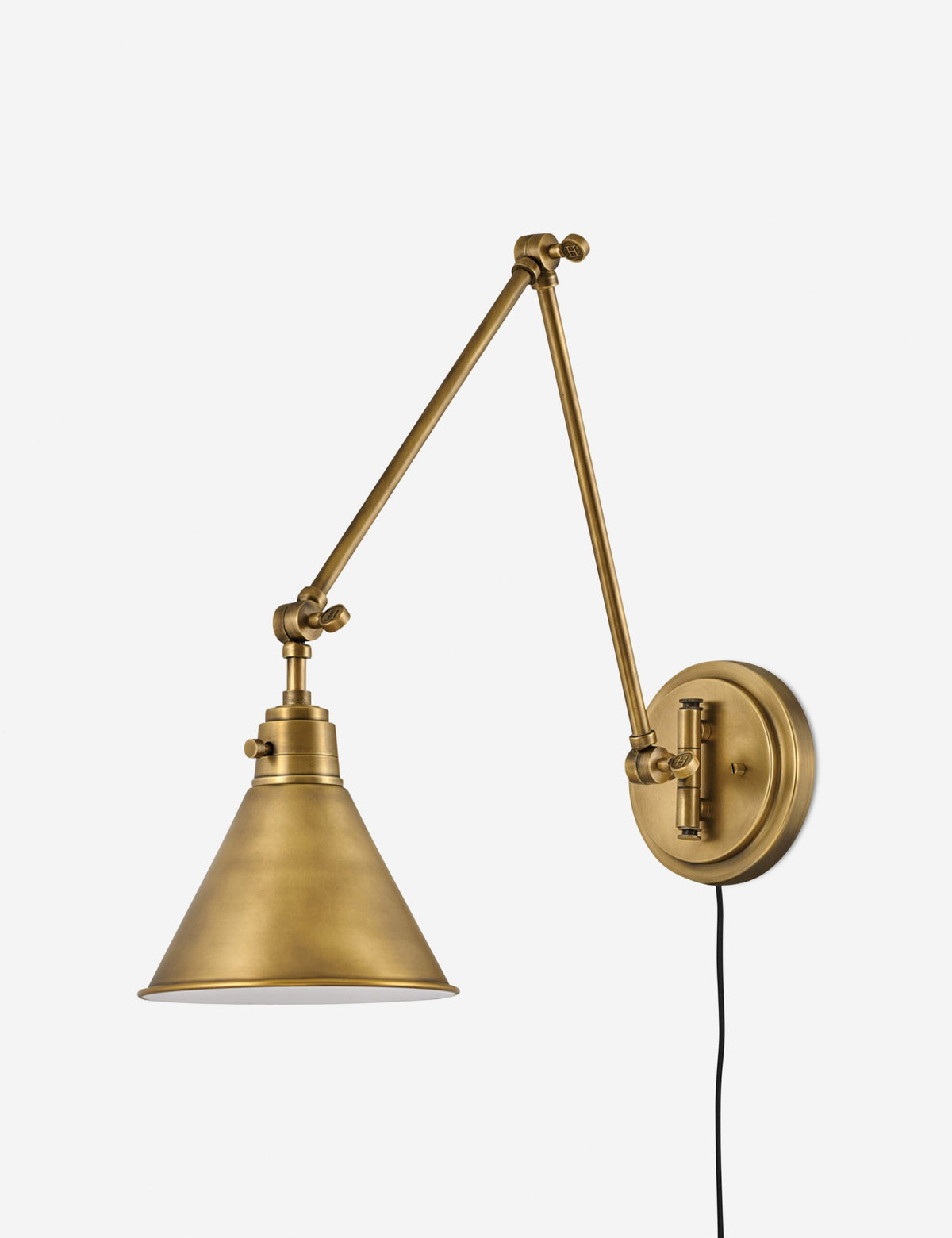 Lennon Plug-In Articulating Sconce - Wall Sconce Lighting for Bedrooms