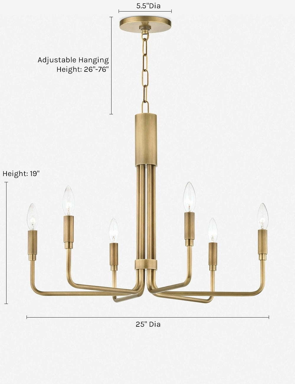 Alexane Chandelier - Dining Room Chandelier Fixture for Dining Rooms