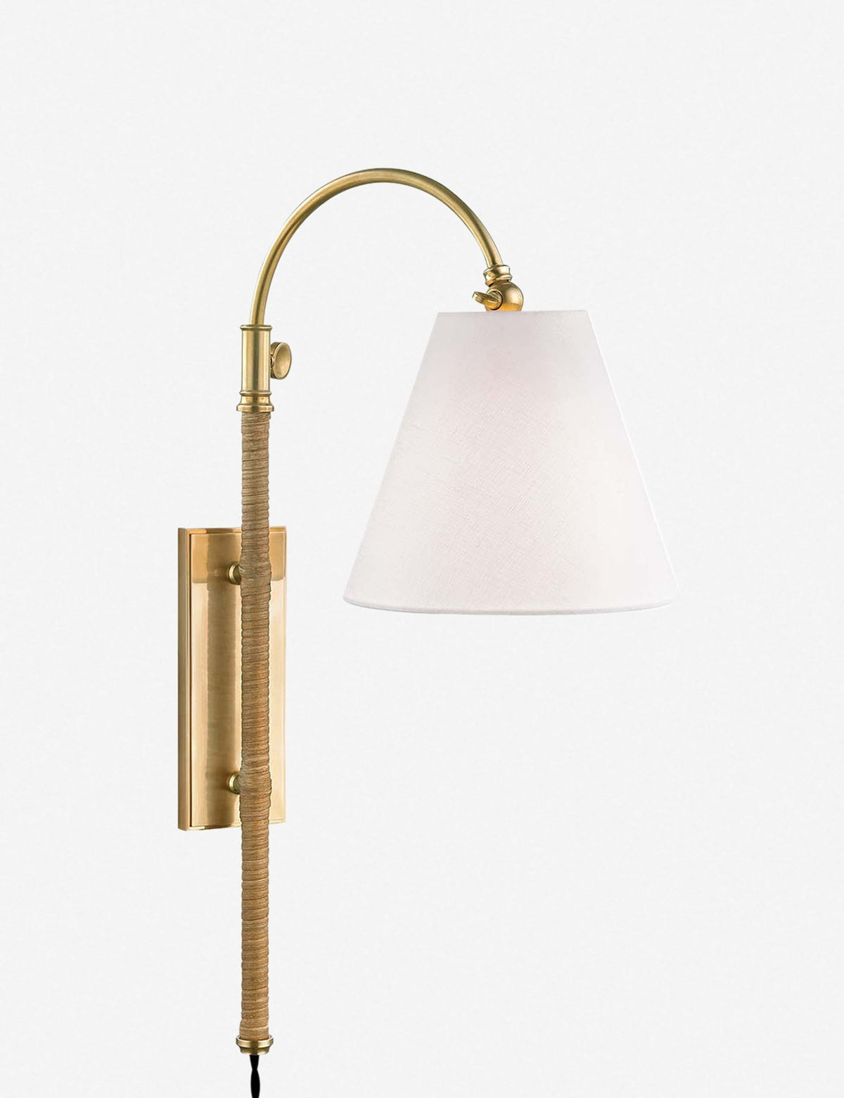Davis Plug-In Sconce - Wall Sconce Lighting for Bedrooms Fixture