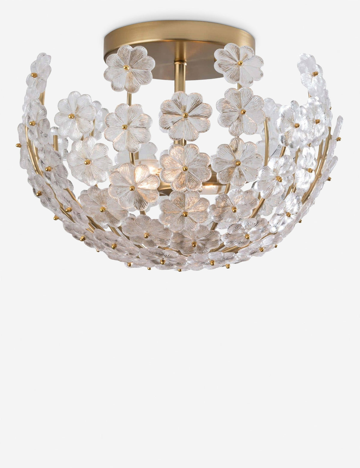 Charlotte Semi-Flush Mount Light - Semi Flush Ceiling Light Light