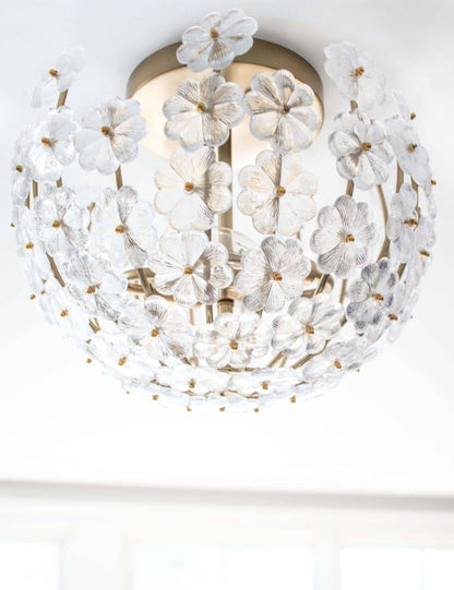 Charlotte Semi-Flush Mount Light - Semi Flush Ceiling Light Light