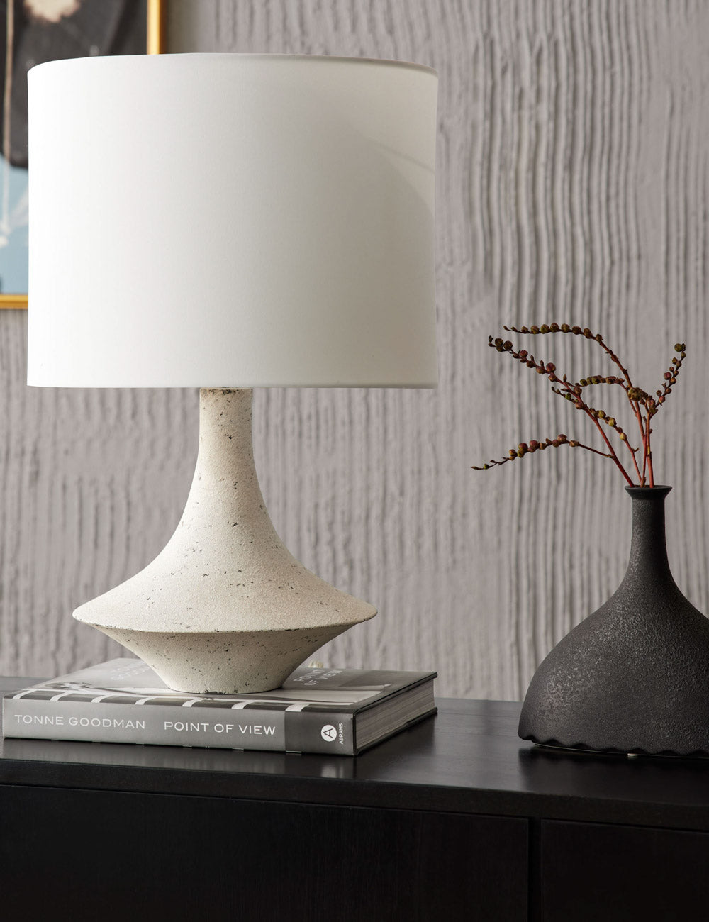 Coulwood Table Lamp - Designer Table Lamp for Nightstands Light