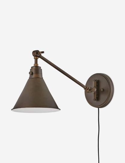 Lennon Plug-In Task Sconce - Wall Sconce Lighting for Bedrooms