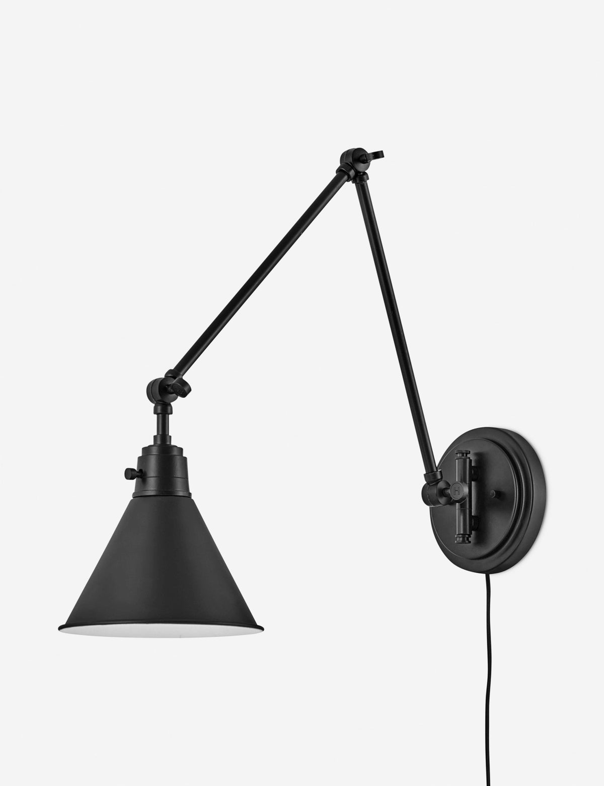 Lennon Plug-In Articulating Sconce - Wall Sconce Lighting for Bedrooms