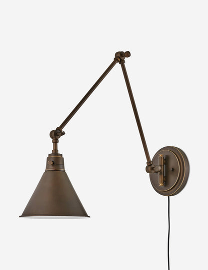 Lennon Plug-In Articulating Sconce - Wall Sconce Lighting for Bedrooms