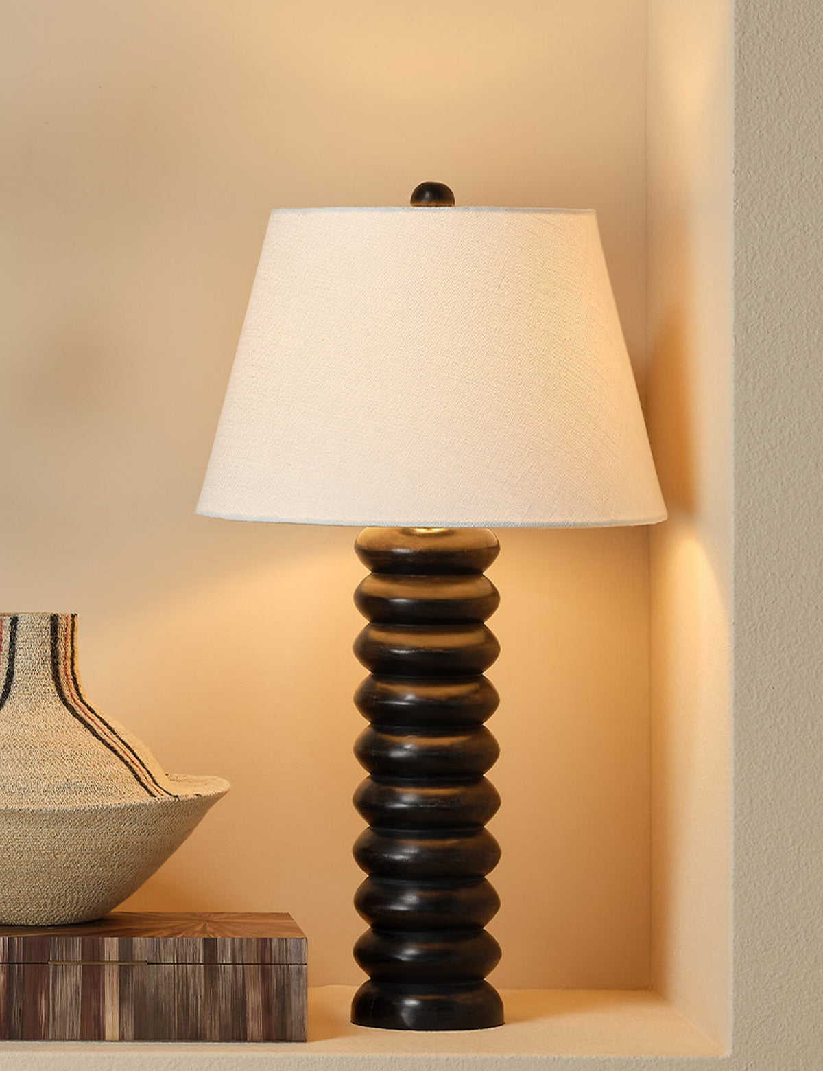 Delacourt Table Lamp - Designer Table Lamp for Nightstands Light