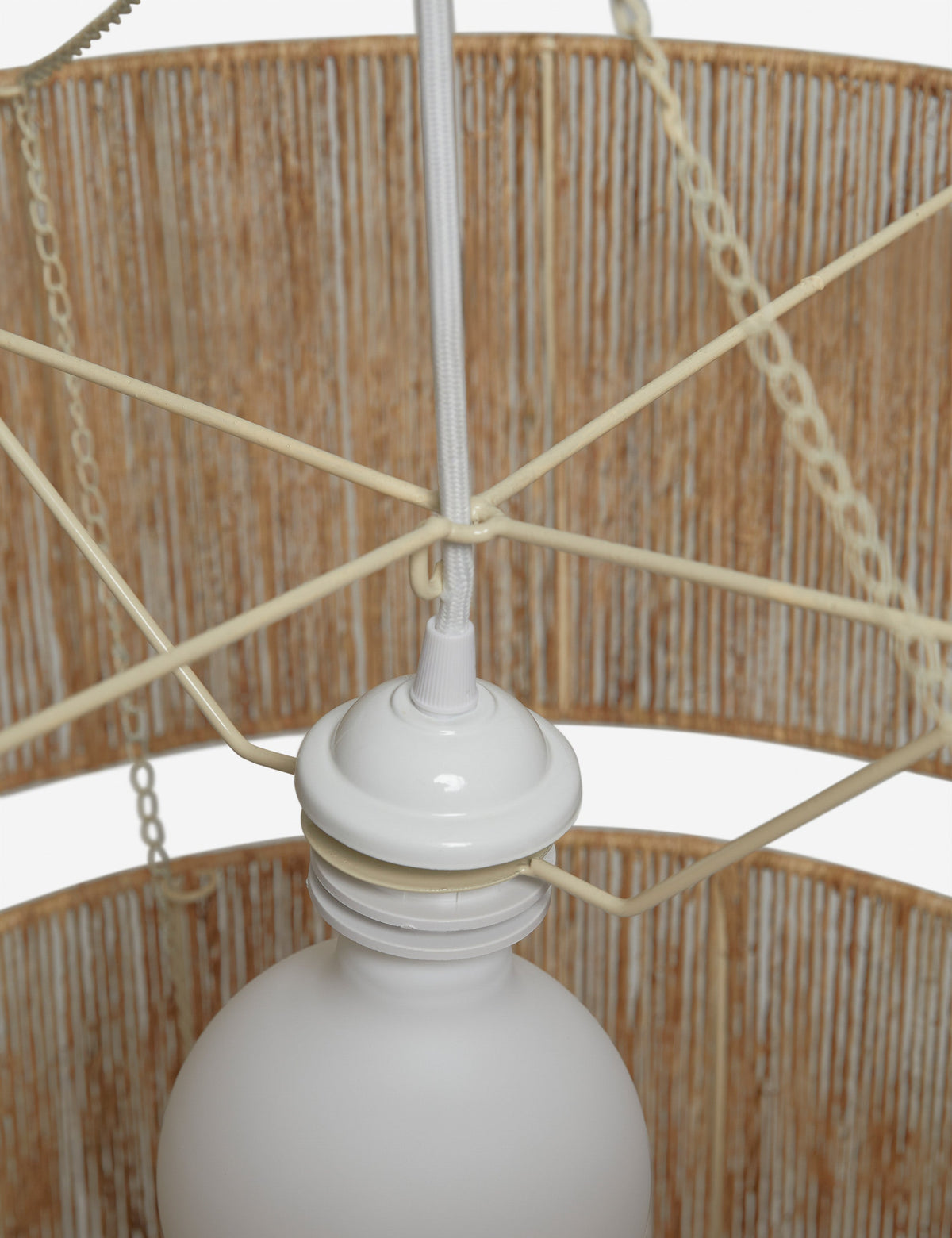 Chavette Chandelier, Natural - Dining Room Chandelier Fixture