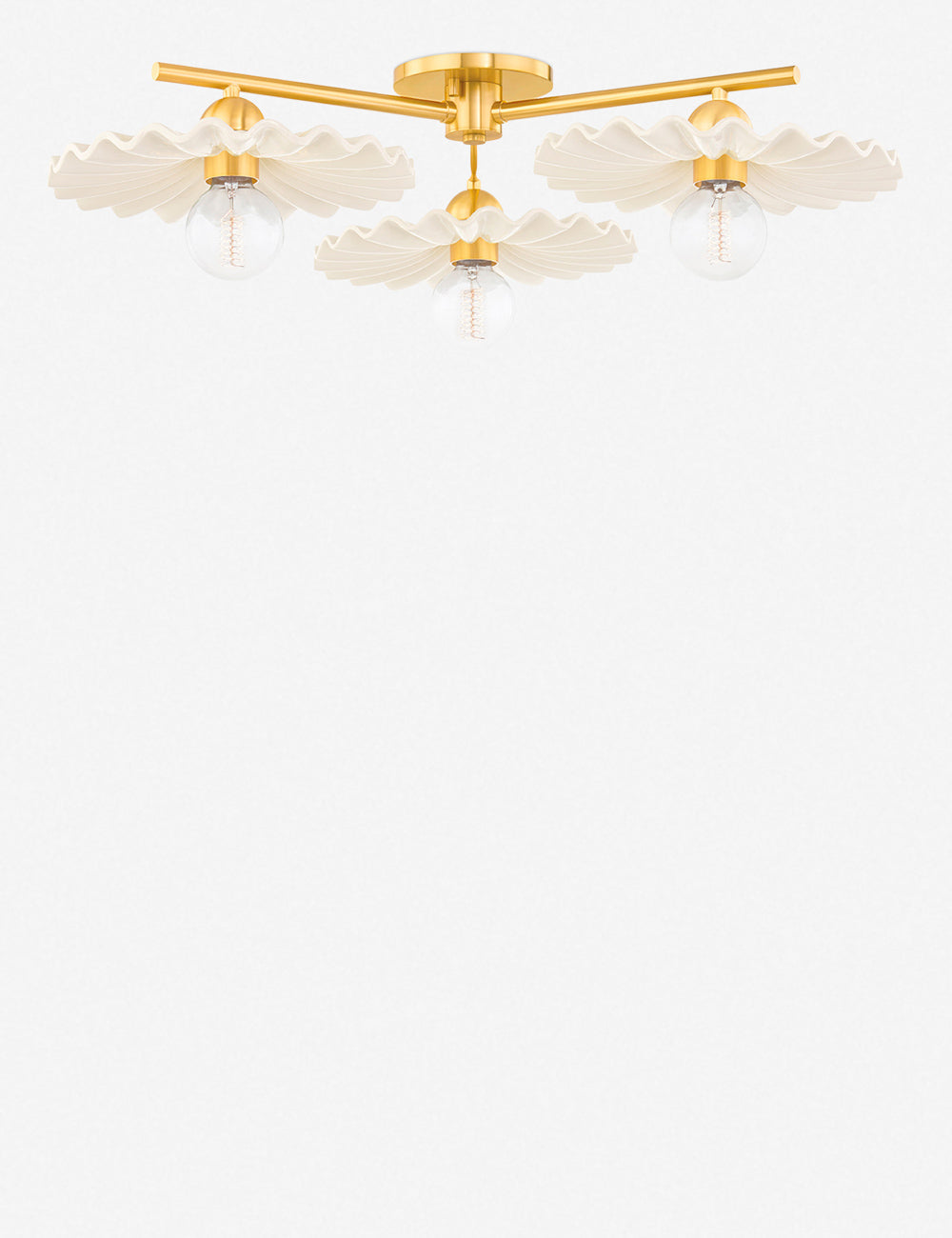 Madrona Semi-Flush Mount Light - Semi Flush Ceiling Light for Bedrooms