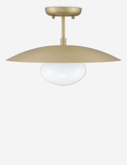 Shah Semi-Flush Mount Light - Semi Flush Ceiling Light for Bedrooms