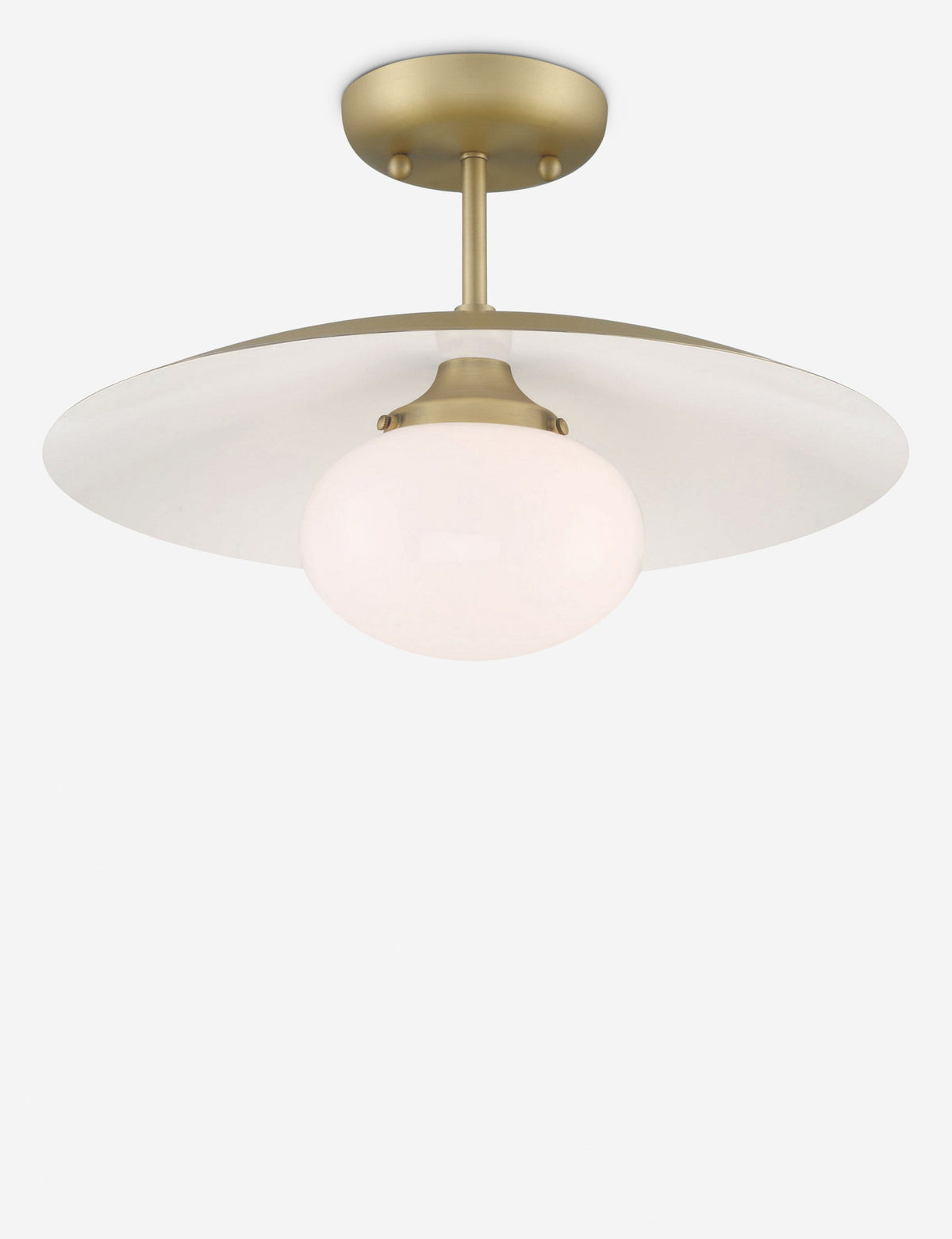 Shah Semi-Flush Mount Light - Semi Flush Ceiling Light for Bedrooms