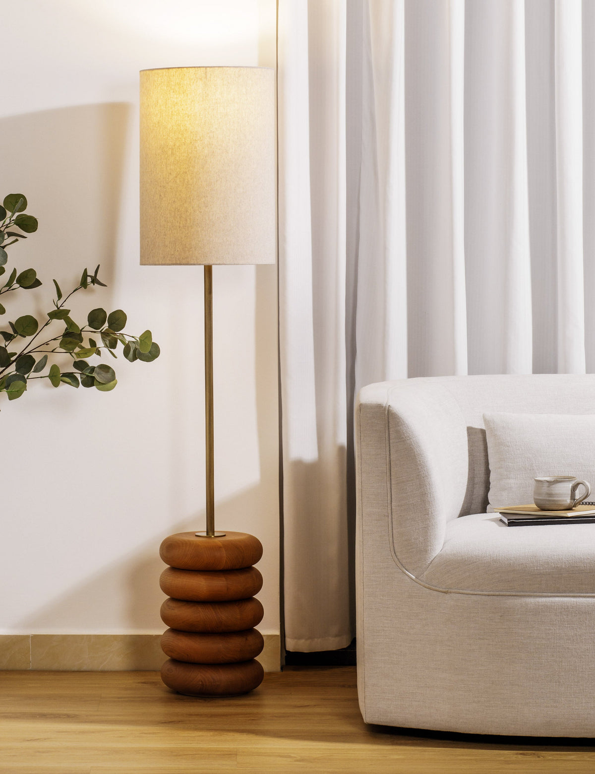 Linus Floor Lamp - Living Room Floor Lamp for Living Rooms Light