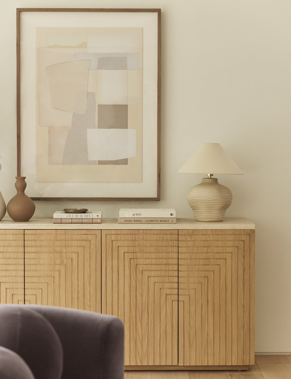 Wrinkle Table Lamp - Designer Table Lamp for Nightstands Light