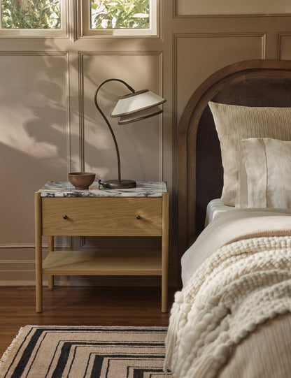 Pittman Table Lamp - Designer Table Lamp for Nightstands Light