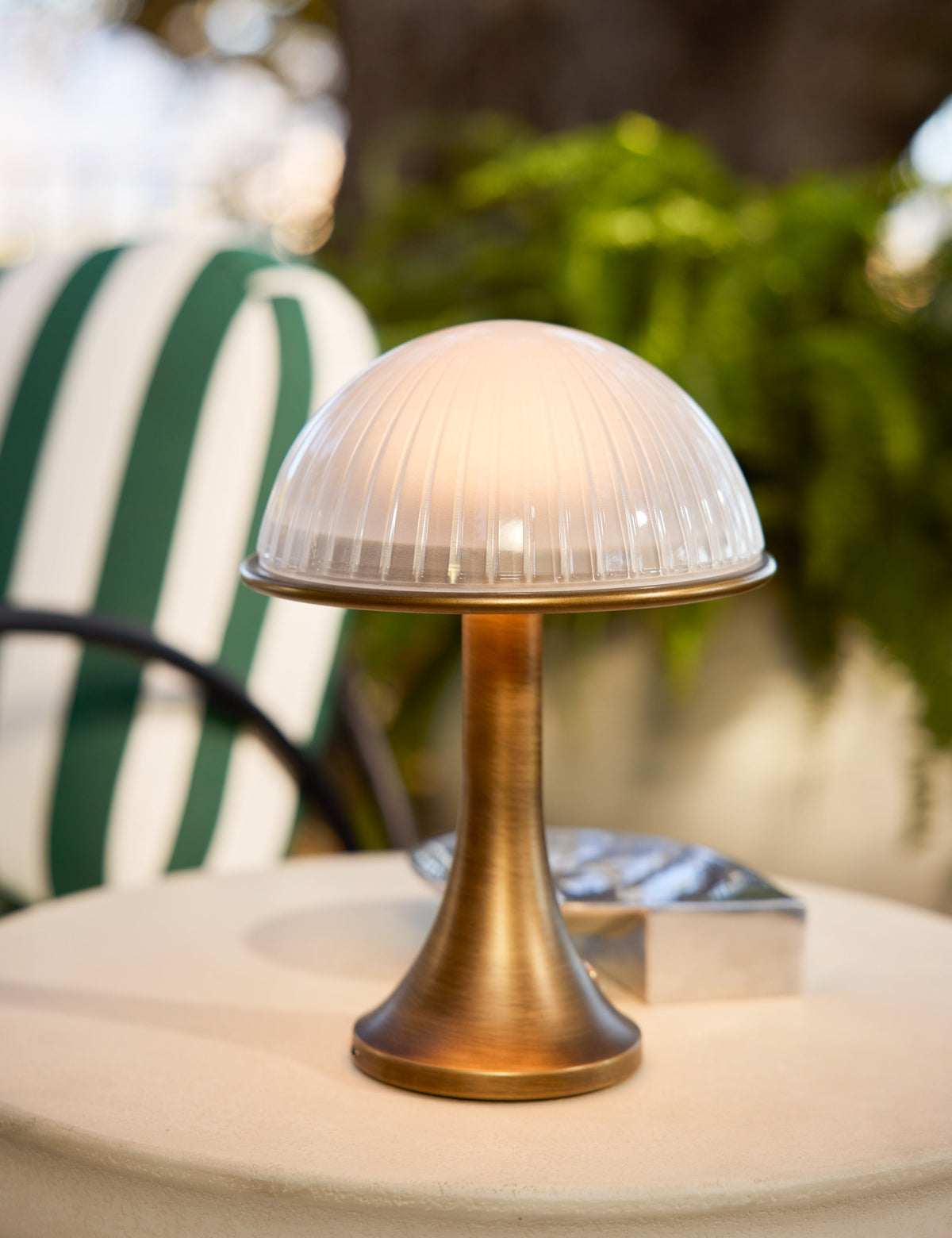 Chamblin Outdoor Cordless Table Lamp - Cordless Rechargeable Lamp