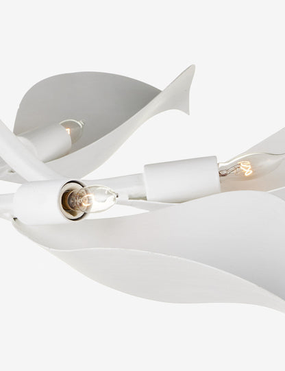 Popelin Semi-Flush Mount Light - Semi Flush Ceiling Light for Bedrooms