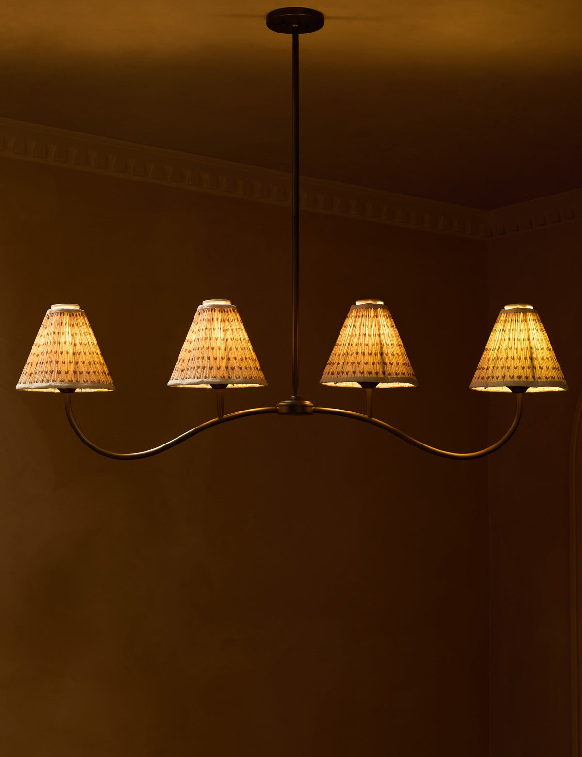 Jordan Linear Chandelier - Dining Room Chandelier Fixture Modern Home