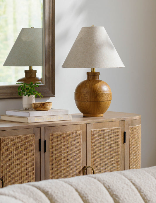 Poa Table Lamp - Designer Table Lamp for Nightstands Modern Home Decor