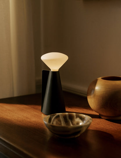 Mantle Cordless Table Lamp - Cordless Rechargeable Lamp Portable Light