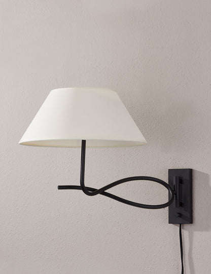 Alameda Plug-In Sconce - Wall Sconce Lighting for Bedrooms Fixture