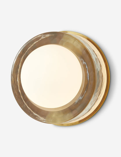Ravi Round Sconce - Wall Sconce Lighting for Bedrooms Fixture