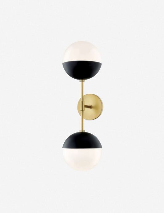 Lilu 2-Light Sconce - Wall Sconce Lighting for Bedrooms Fixture